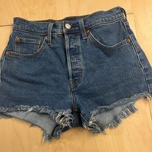 501 Levi Denim Shorts